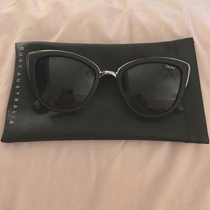 Quay Australia ‘Honey’ sunglasses; black. New w/o tags; in case.
